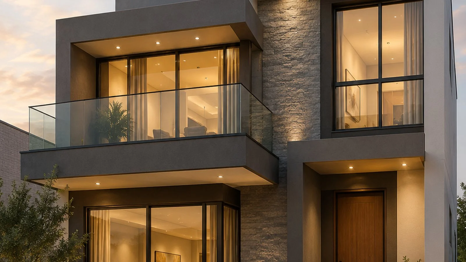 واجهات وأبواب زجاج سكريت في جيزان بالسعودية